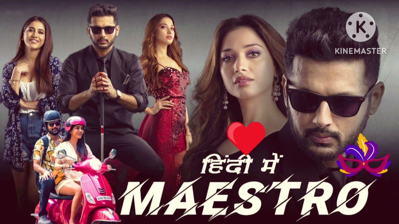Maestro New Released Hindi Dubbed Movie🌹2024 |💐Nithin, Tamannaah |💖Nabha Natesh |💘South Movie 2024🌺