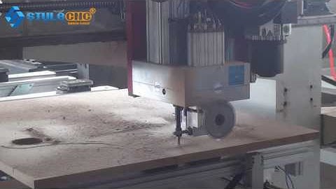 Single arm PTP working center for CNC routering, drilling, milling
