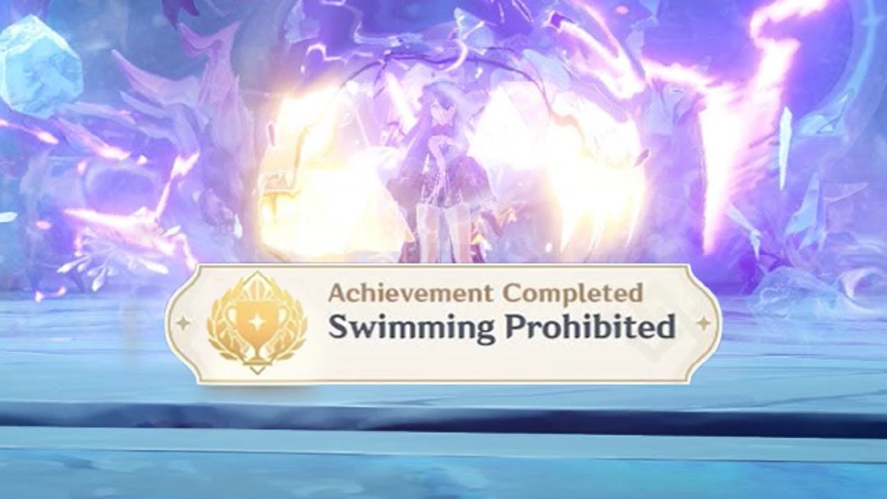 Genshin swimming prohibited