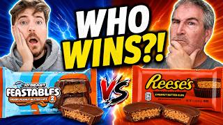 MrBeast's Feastables vs Reese's! Which Peanut Butter Cup Is Better? 🥜🍫