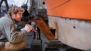 Fitting the Lead Ballast Keel (Tally Ho / EP120)