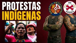 Las PROTESTAS de los AUTÉNTICOS INDÍGENAS