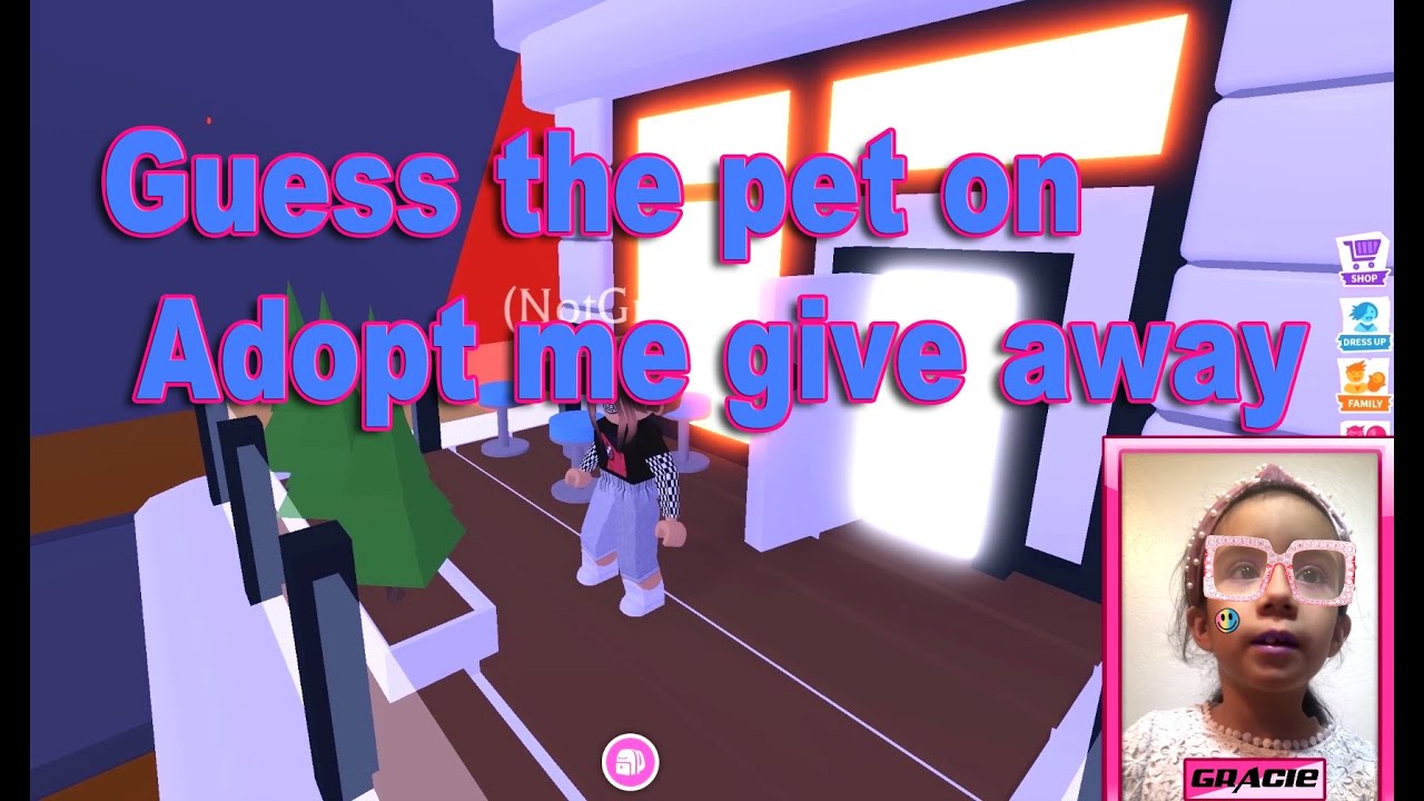 Guess the pet on Adopt me give away YouTube