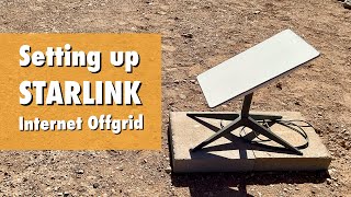 Starlink installed off grid
