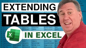 Excel - Mastering Excel Tables: Tricks and Features for Excel | Excel Tutorial - Episode 420