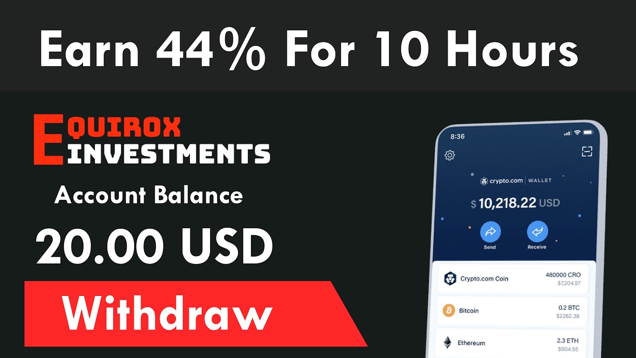 EQUIROX - New Free Bitcoin Mining Site 2021 | Mine Free BTC Earn 44% Hourly in 10 Hours Live Proof