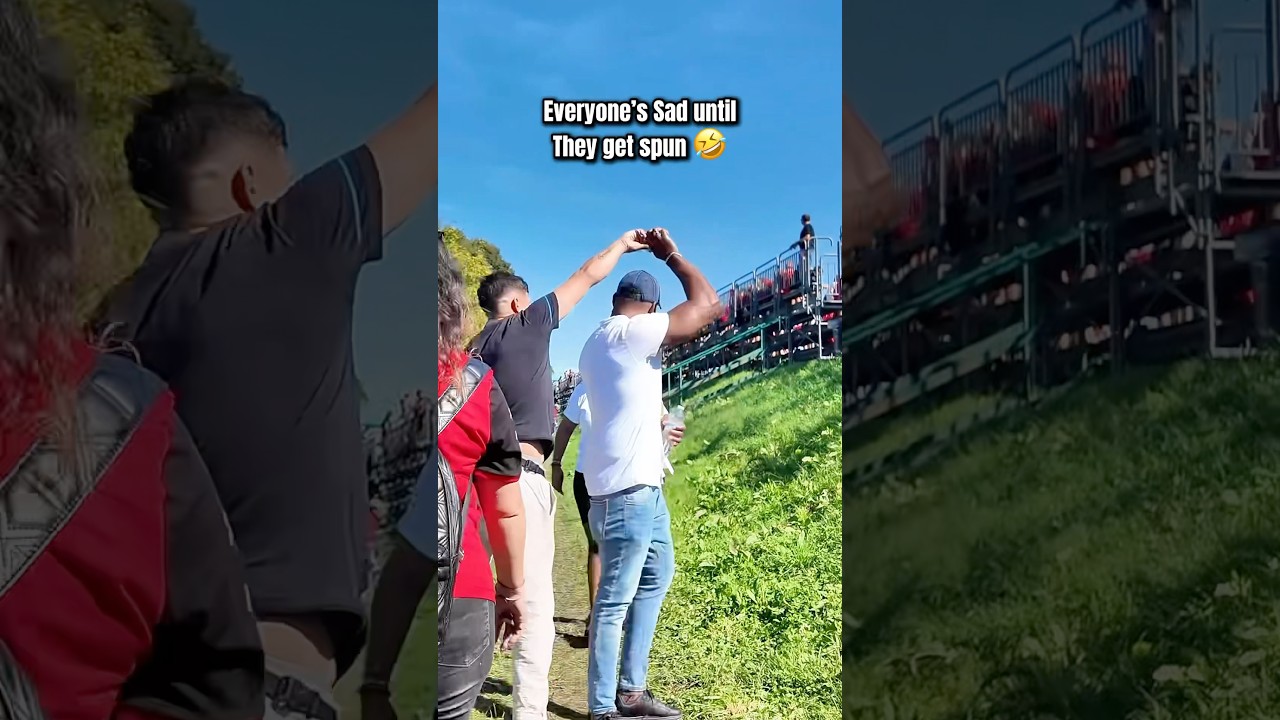 Last Guy Stood Up just to get spun 🤣 