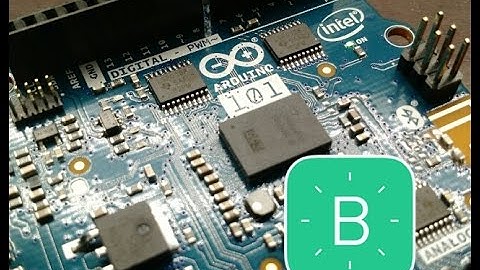 Arduino 101 + Blynk (BLE)