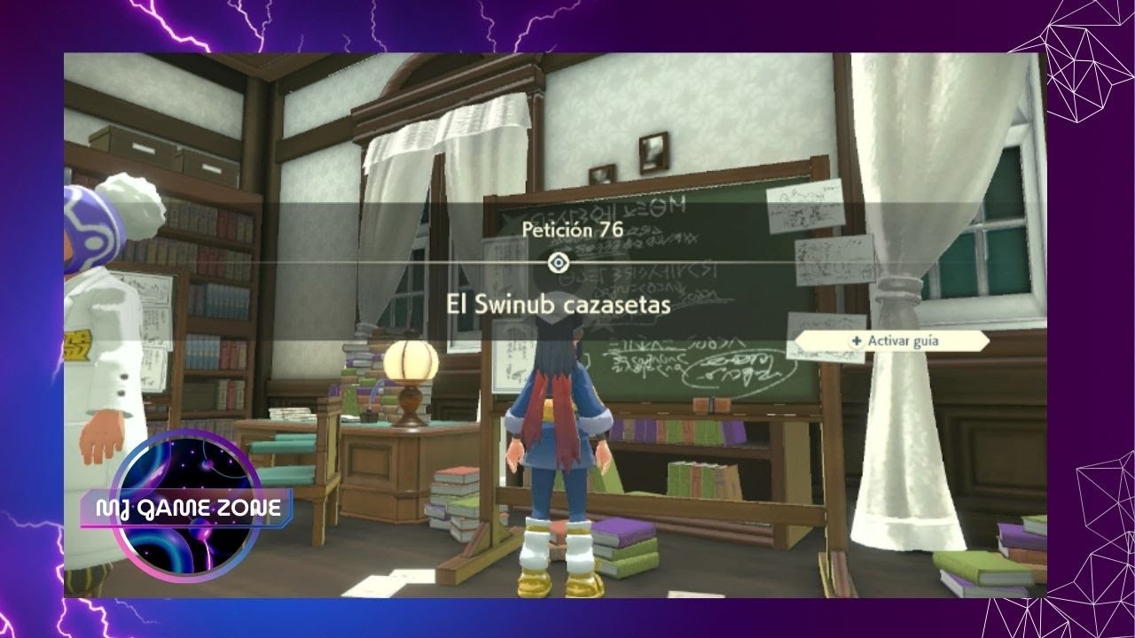 Leyendas Pokemon: Arceus Petición 76 El Swinub cazasetas