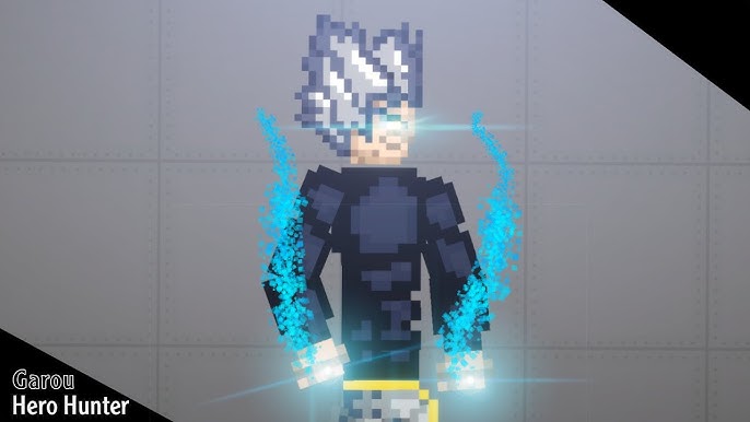 Cosmic Fear Mode Garou - One Punch Man Minecraft Skin