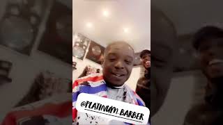 Ninho Se Coiffe Dans Son Salon  Platinium Barber 