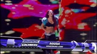 Maria Kanellis Entrance Smackdown 12/19/2008