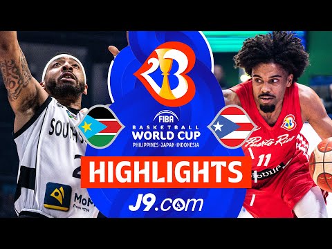 South Sudan 🇸🇸 vs Puerto Rico 🇵🇷 | J9 Highlights | FIBA Basketball World Cup 2023