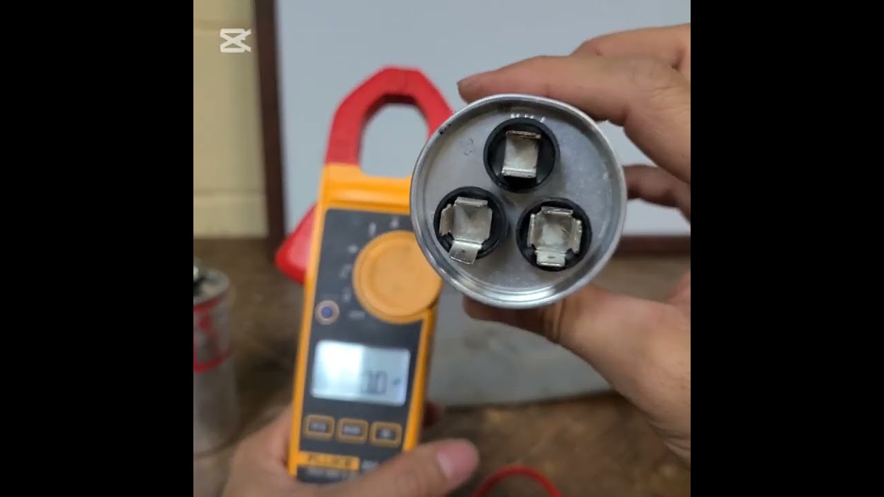 ¿Como probar un capacitor DUAL?