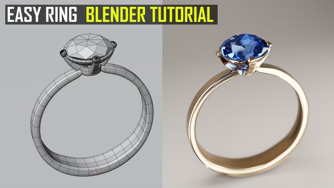 Como modelar BRINCOS POTARA no Blender 3D (Fotorealismo