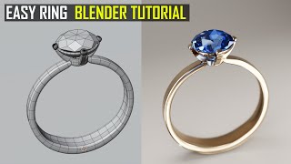 EASY Ring In Blender | Tutorial screenshot 1