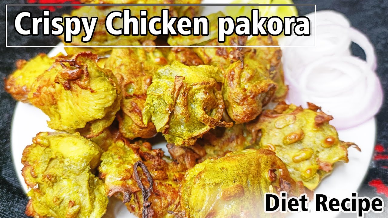 Chicken Pakora Recipe Healthy Twist Air Fryer Chicken Pakora Recipe