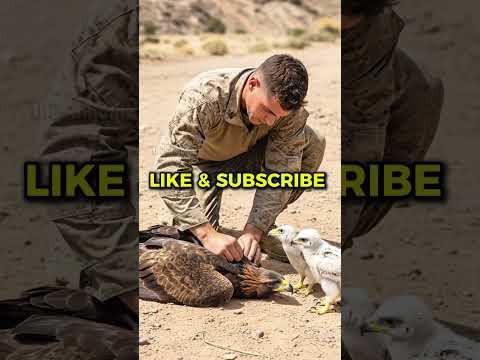 Injured Golden Eagle
