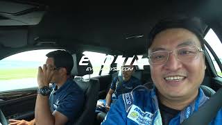Michelin PS4 SUV or Conti CSC 5 SUV when it comes to wet slalom? MPE 4/9 | Evomalaysia.com