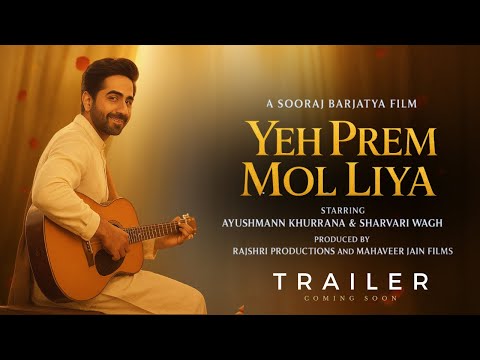 Yeh Prem Mol Liya - Trailer | Ayushmann Khurrana | Sharvari | Anupam Kher | Sooraj Barjatya
