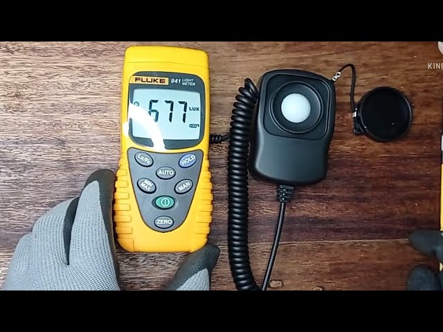 Fluke How To Use The Lux Meter Step