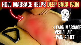 How Massage Actually Helps Deep Back Pain (Visual Breakdown)