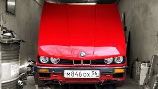 BMW E30 до идеала! Установил новый глушитель и противотуманки