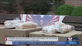 Chrome Dragons Riding Club Hosts Barbecue For Wv Veterans Nursing Facility