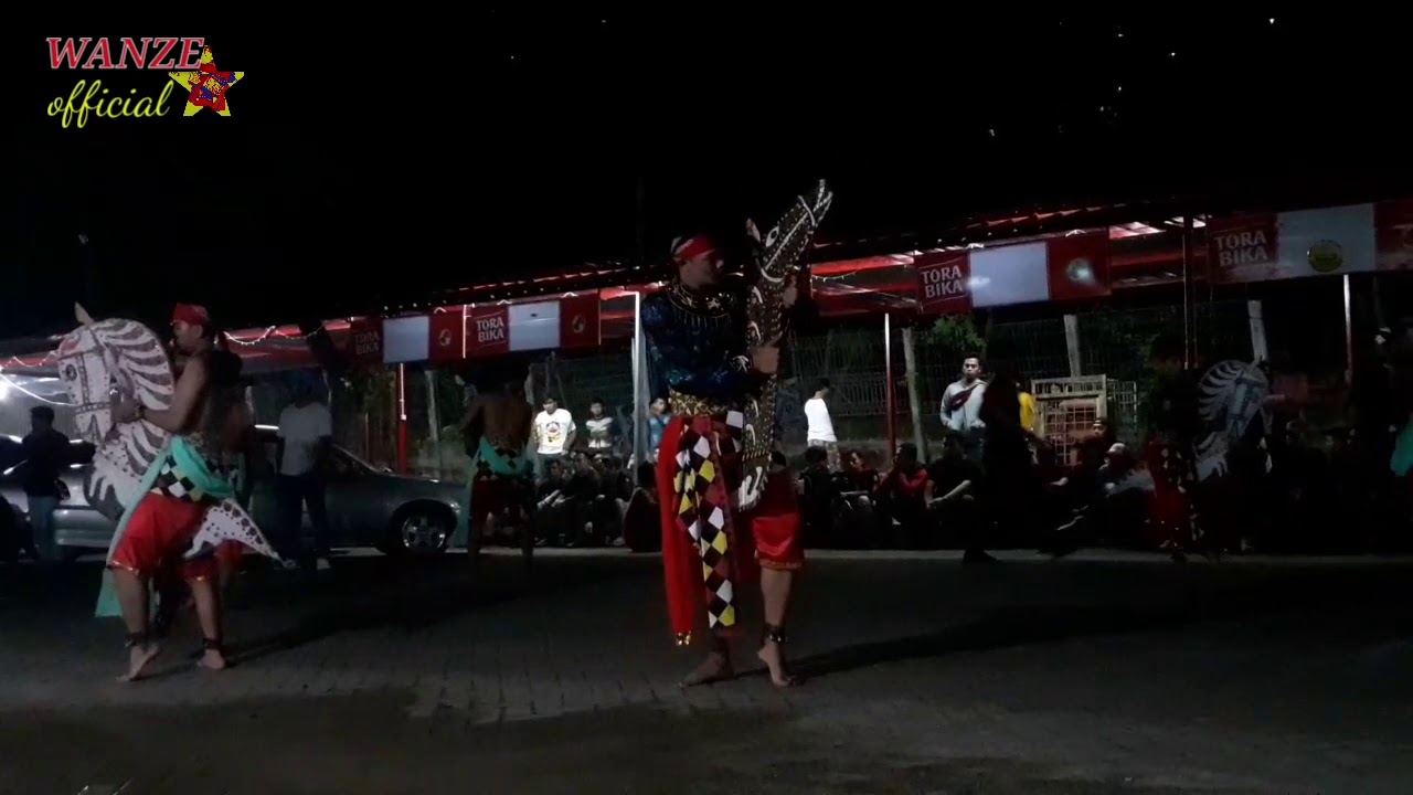 tarian kreasi ebeg mukti mekar budoyo di wisata kuliner kemayoran #