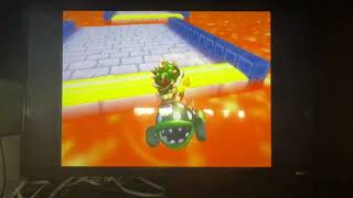 Mario Kart Wii Replay Gameplay Part 57 Bowser In Piranha Prowler At Gba Bowsers Castle 3 40