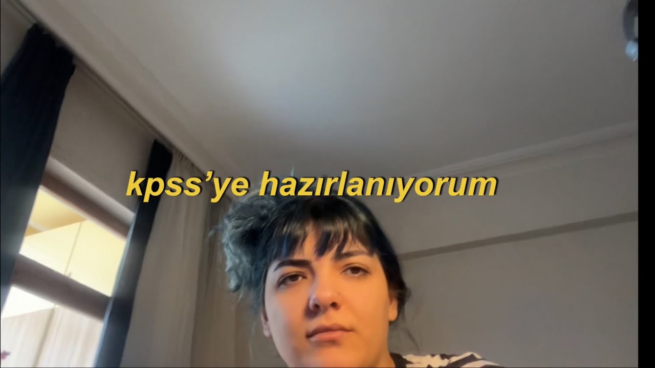 uyku beni yeniden ele geçirmeye çalışıyor | kpss’ye hazırlanıyorum