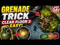 ULTIMATE Grenade Trick to Clear Bunker Alpha Floor 3 EASY! 💥 | LDOE