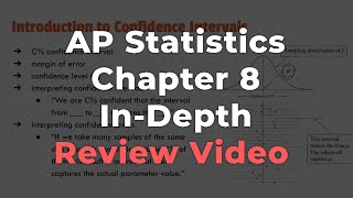 AP Statistics Chapter 8 In-Depth Review Video