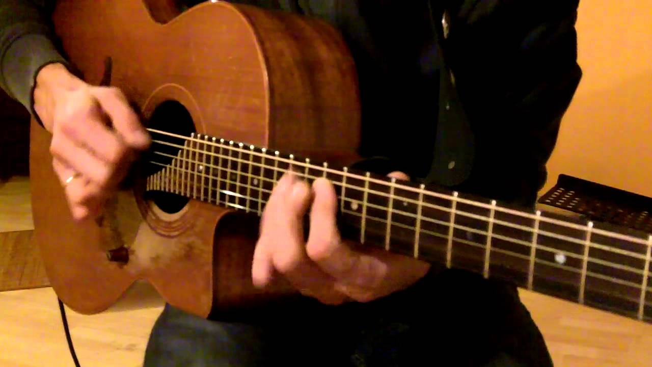 Heavy overdrive on an acoustic guitar YouTube