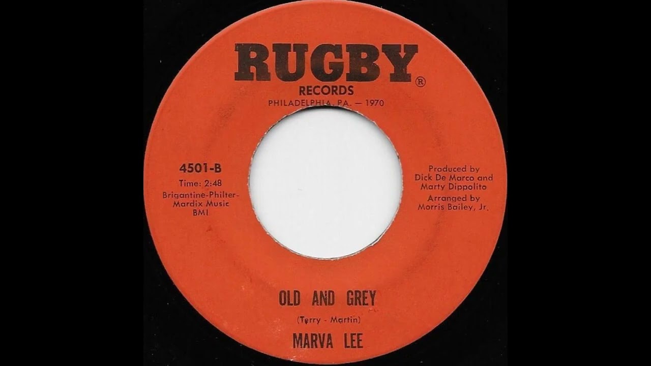Marva Lee - Old And Grey - (1970) - #soulmusic #northernsoul
