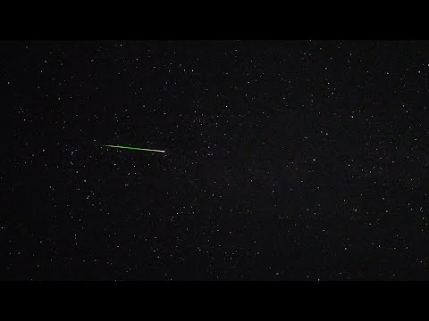 Video: Waar is die Perseid-meteorietreën?