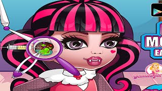 Monster Baby Ear Doctor Monster High Baby Draculaura Ear Doctor Care Game for Girls screenshot 2