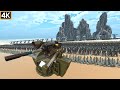 COMBAT TURRET, ROBATTLE &amp; SPECIAL FORCE VS 3.7M TROLL &amp; ZOMBIES HORDE !! UEBS 2