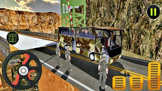 Army Bus Driver Military Soldier Transporter #3 - New Bus Unlocked & Driving - Android Gameplay FHD screenshot 3