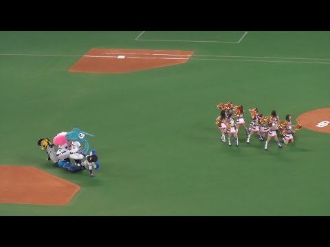 16/07/01 チアドラ2016とシャオロン、パオロン、ドアラ（トラッキーも） OPダンス/VENUS