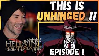 WHAT DID I JUST WATCH!? Hellsing Ultimate Abridged Episode 1 | Metal Vocalist Reacts