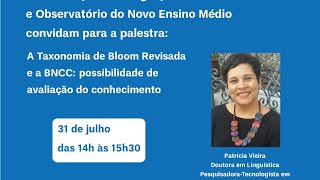 A Taxonomia de Bloom Revisada e a BNCC A Taxonomia de Bloom Revisada e a BNCC