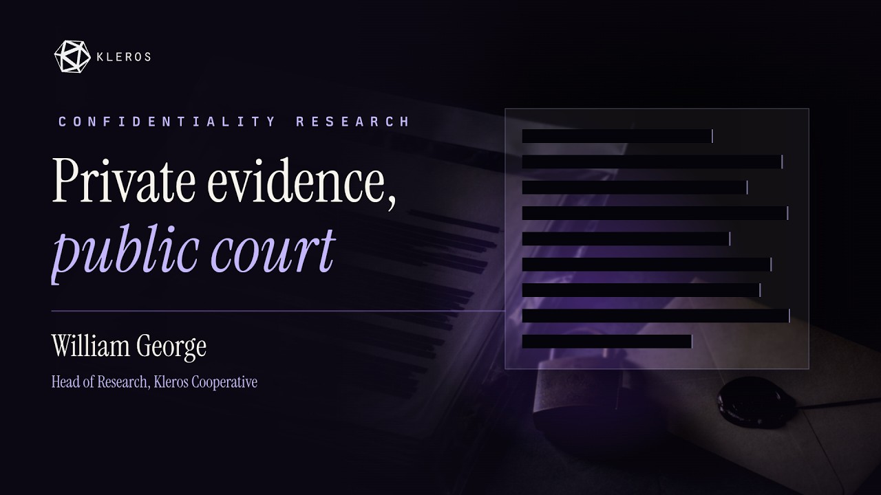 Private Evidence, Public Court — William George