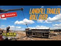 Landfill Trailer Roll Over