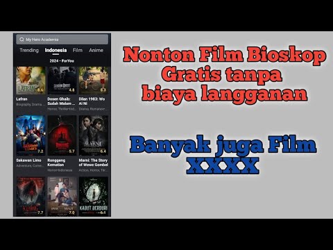 Cara Nonton Film Bioskop Gratis tanpa biaya langganan || Film Semi XXX