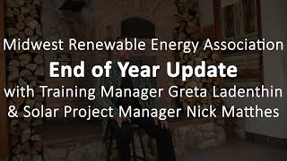 End of Year Update – Training Overview with Greta Ladenthin and Nick Matthes