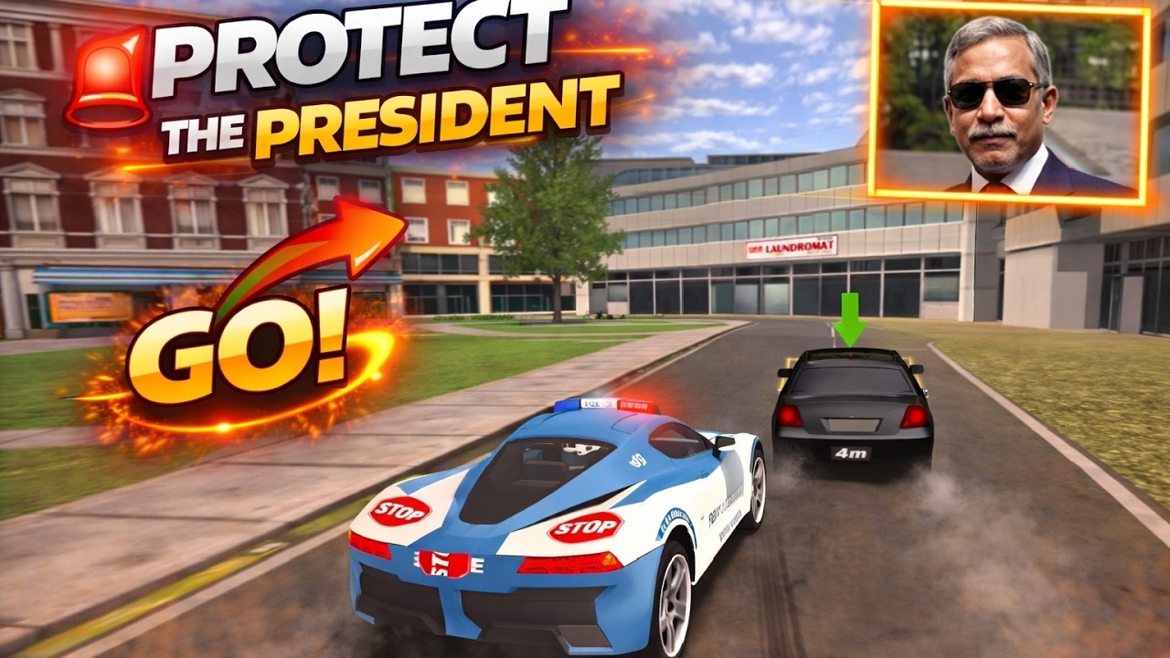 Police Car Chase Gameplay | Intense Mission & High Speed Action 🚓🔥