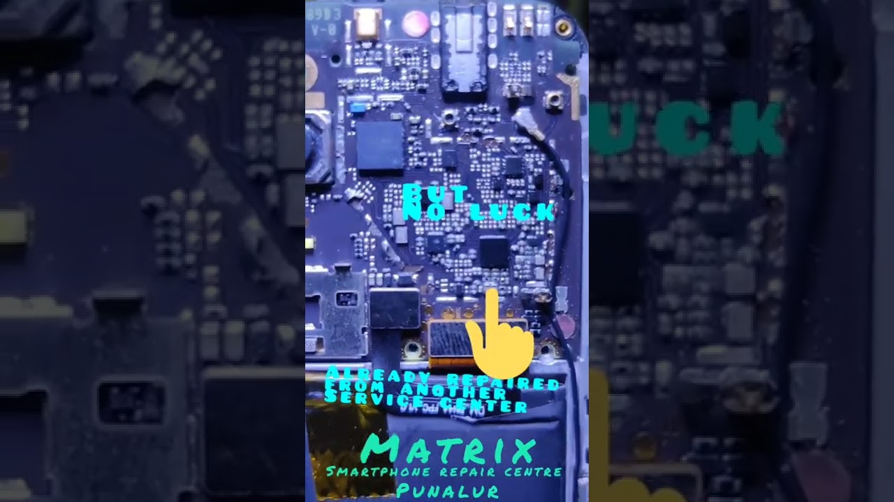 Redmi note 5 no service/no network ( network ic repair)