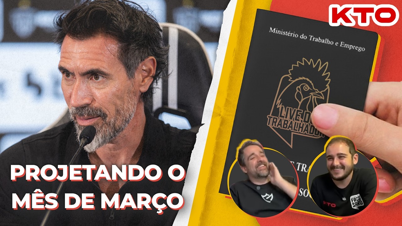 FOLHINHA DE MARÇO | PROJETANDO OS JOGOS DO MÊS | A JANELA FECHA HOJE | #LIVEDOTRABALHADOR