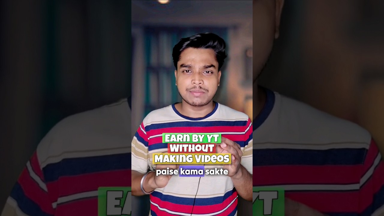 Earn By YOUTUBE Without Making Videos ‼️